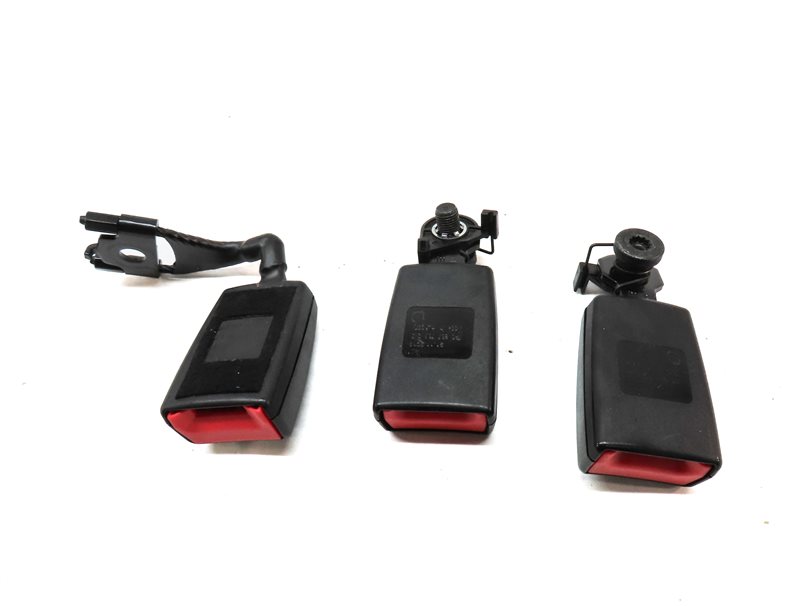 Thumbnail 4: 2013 PORSCHE CAYENNE (958) REAR LEFT/CENTER/RIGHT SEATBELT BUCKLE RECEIVER SET/3