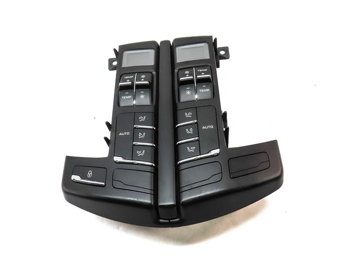 Thumbnail 3: 11-18 PORSCHE CAYENNE 958 REAR A/C HEATER CLIMATE CONTROL 4 ZONE w/o HEATED SEAT