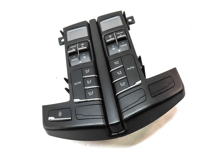 Thumbnail 4: 11-18 PORSCHE CAYENNE 958 REAR A/C HEATER CLIMATE CONTROL 4 ZONE w/o HEATED SEAT
