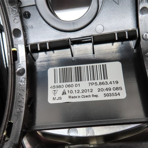 Thumbnail 10: 11-18 PORSCHE CAYENNE (958) FRONT CENTER HEAT AIR AC HVAC CLIMATE CONTROL PANEL