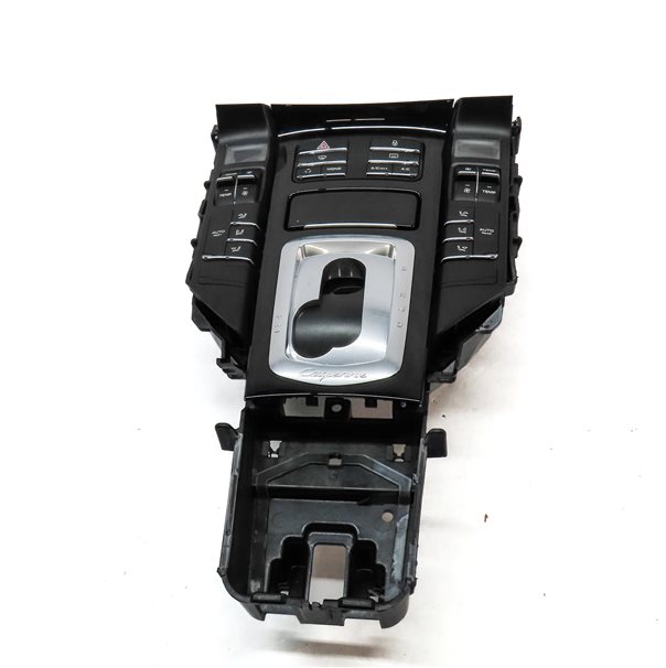 Thumbnail 3: 11-18 PORSCHE CAYENNE (958) FRONT CENTER HEAT AIR AC HVAC CLIMATE CONTROL PANEL