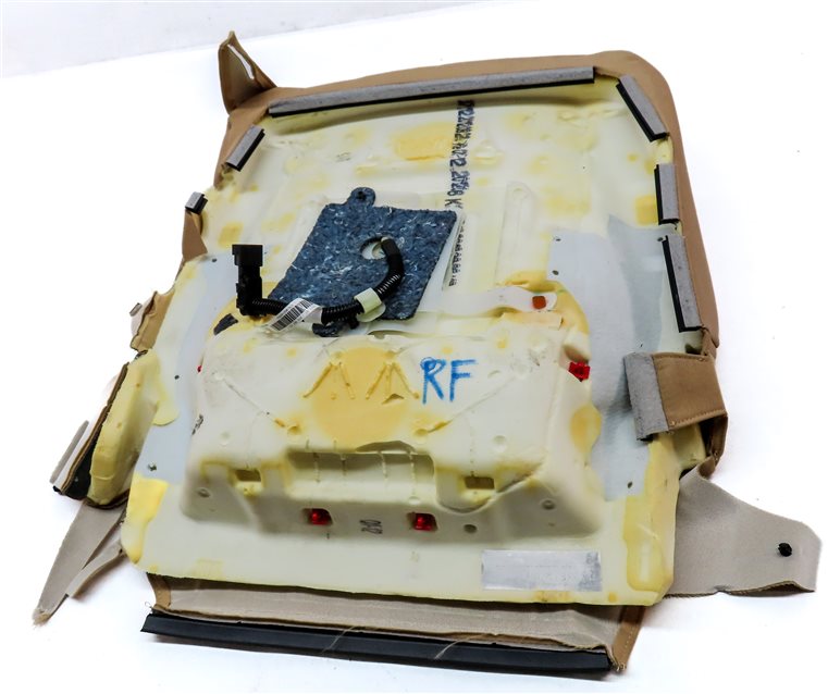 Thumbnail 6: 2013 PORSCHE CAYENNE (958) FRONT RIGHT PASSENGER LOWER SEAT CUSHION (BEIGE)