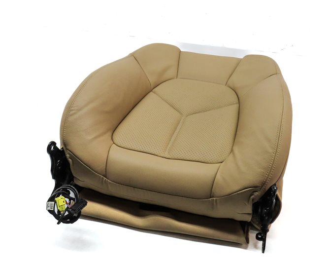2013 PORSCHE CAYENNE (958) FRONT RIGHT PASSENGER UPPER SEAT BACK CUSHION (BEIGE)