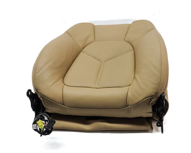 Thumbnail 2: 2013 PORSCHE CAYENNE (958) FRONT RIGHT PASSENGER UPPER SEAT BACK CUSHION (BEIGE)