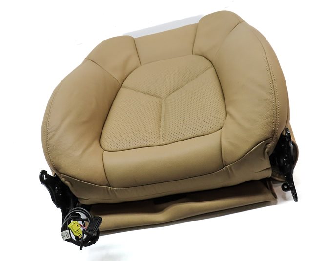 Thumbnail 3: 2013 PORSCHE CAYENNE (958) FRONT RIGHT PASSENGER UPPER SEAT BACK CUSHION (BEIGE)