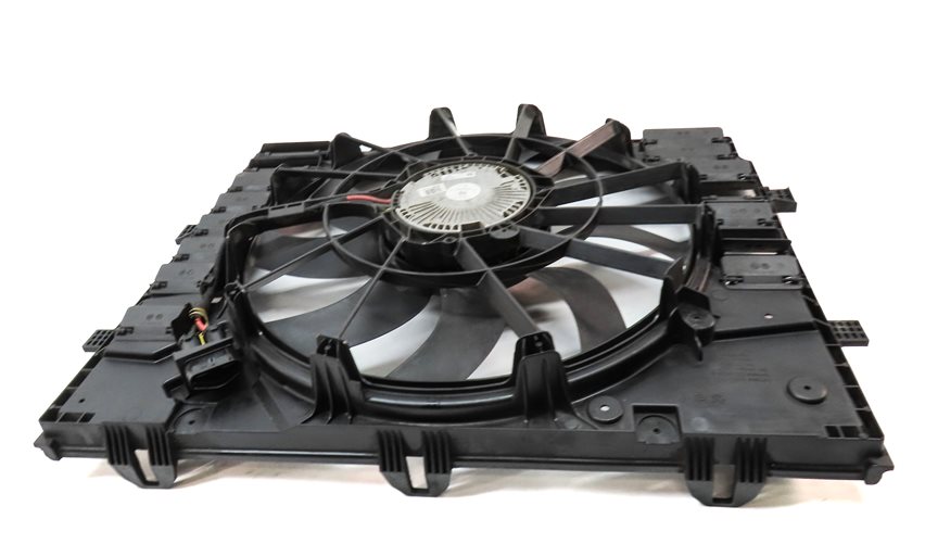 Thumbnail 6: 2011-2018 PORSCHE CAYENNE (958) 3.6L ENGINE - RADIATOR COOLING FAN ASSEMBLY