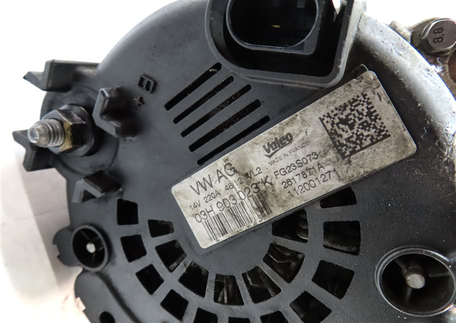 Thumbnail 6: 2011-2018 PORSCHE CAYENNE (958) 3.6L M55 ENGINE 220 AMP ALTERNATOR POWER CHARGER