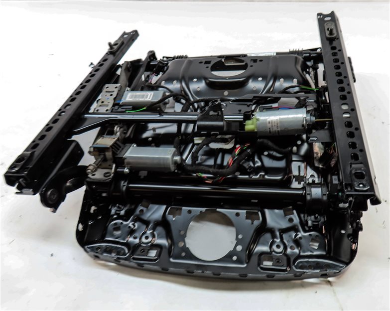 Thumbnail 6: 11-14 PORSCHE CAYENNE 958 FRONT LEFT DRIVER 8 WAY SEAT TRACK WITH ADJUST MOTORS