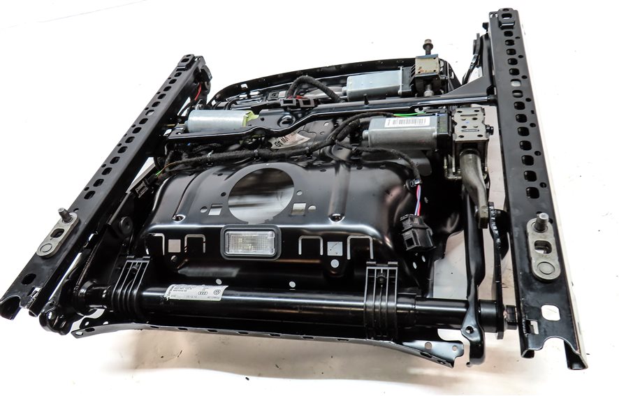 Thumbnail 7: 11-14 PORSCHE CAYENNE 958 FRONT LEFT DRIVER 8 WAY SEAT TRACK WITH ADJUST MOTORS