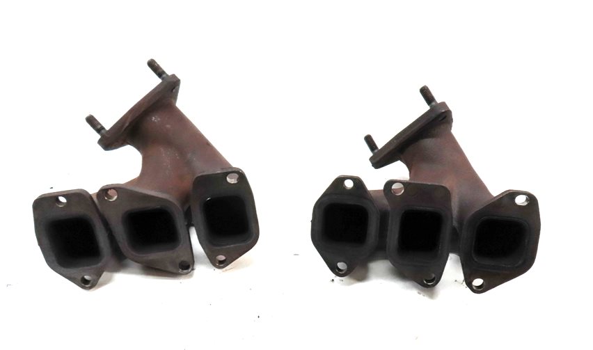 Thumbnail 4: 2011-2018 PORSCHE CAYENNE (958) 3.6L ENGINE LEFT & RIGHT EXHAUST MANIFOLD SET-2