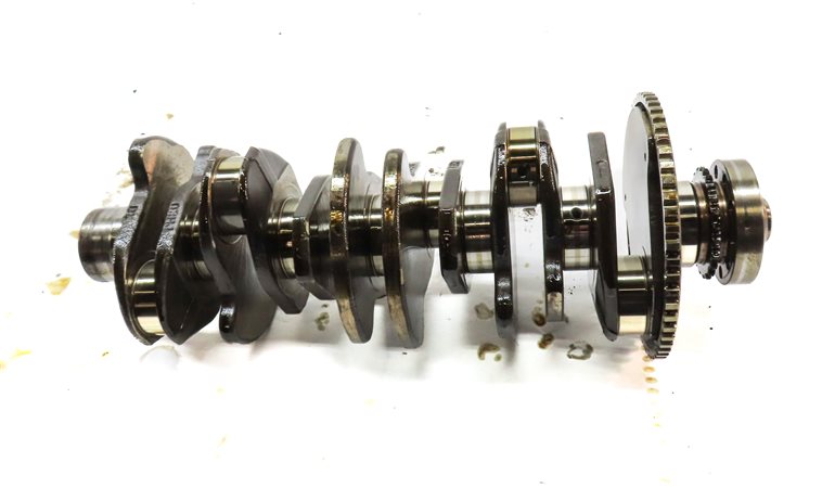 Thumbnail 2: 2013 PORSCHE CAYENNE (958) 3.6L (M55) ENGINE MOTOR CRANKSHAFT CRANK SHAFT