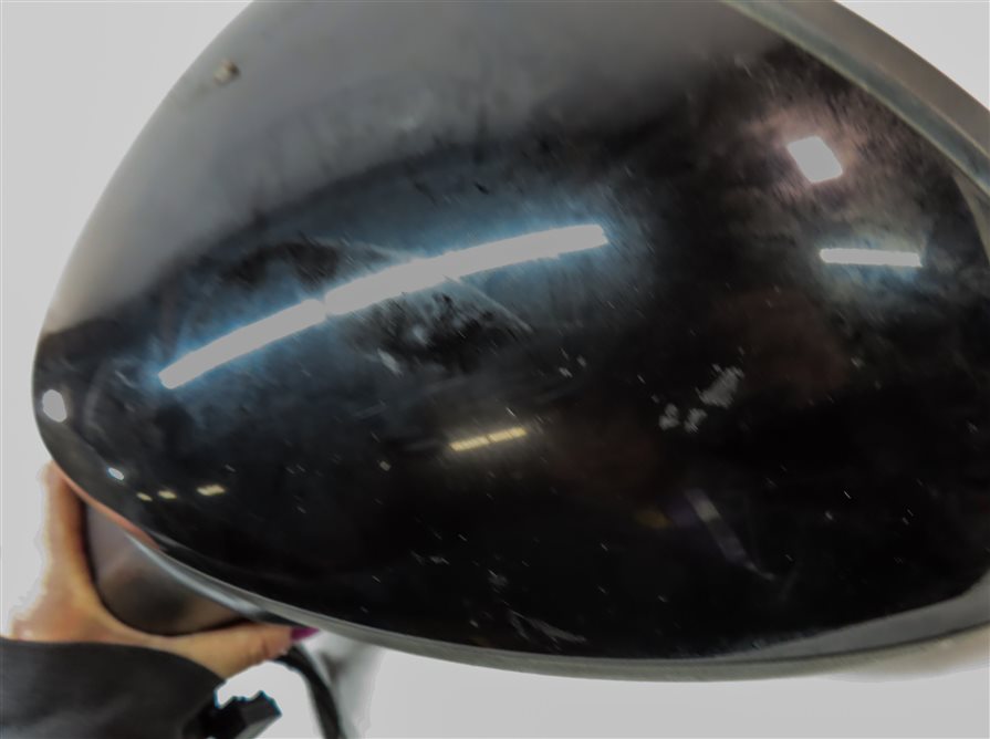 Thumbnail 8: 11-14 CAYENNE (958) LEFT PFOLD HEAT MEMORY AUTODIM DOOR MIRROR HOUSING (BLACK)