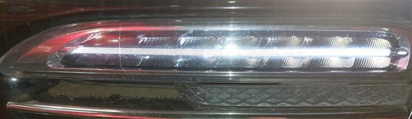 Thumbnail 2: 11-14 CAYENNE (958) FRONT LEFT DRIVER DRL DAY TIME RUNNING MARKER LIGHT LAMP