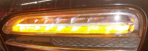 Thumbnail 3: 11-14 CAYENNE (958) FRONT LEFT DRIVER DRL DAY TIME RUNNING MARKER LIGHT LAMP
