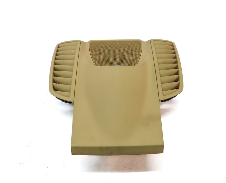 Thumbnail 4: 2013 PORSCHE CAYENNE (958) FRONT CENTER DASH SPEAKER COVER w/ CLOCK (BEIGE)