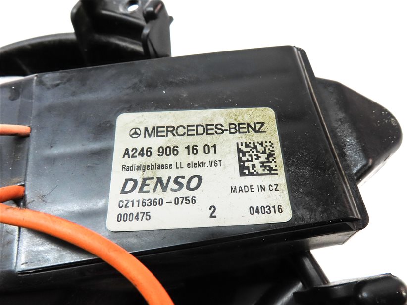 Thumbnail 7: 2015-2020 MERCEDES B CLA GLA (W242 W246 C117 X156) FRONT HEATER A/C BLOWER MOTOR