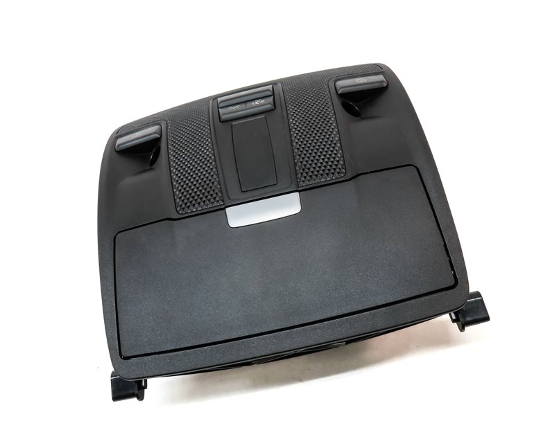 Thumbnail 3: 16 MERCEDES GLA250 (X156) FRONT OVERHEAD DOME LIGHT LAMP SUNGLASS HOLDER(BLACK)