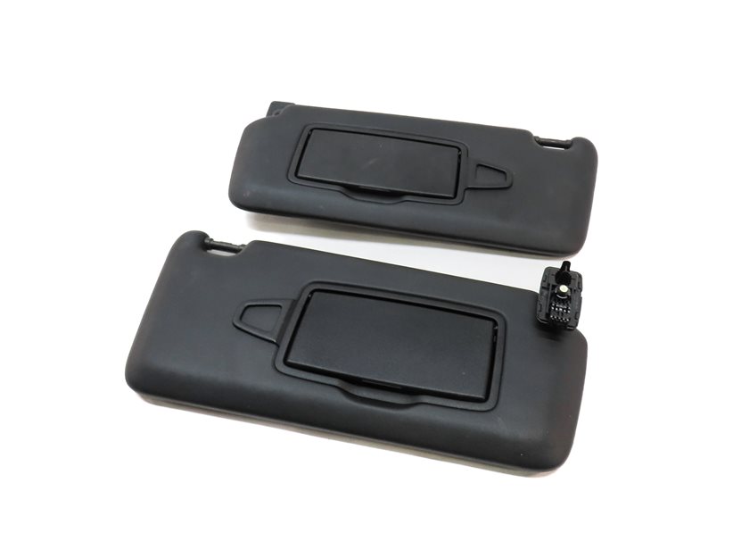 14-20 MERCEDES CLA GLA CLASS (C117 X156) FRONT LEFT & RIGHT SUNVISOR SET (BLACK)