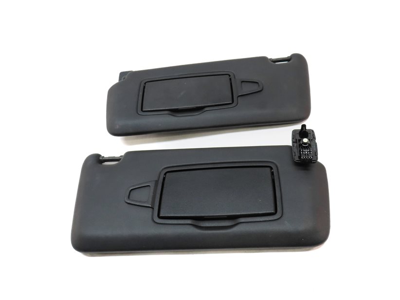 Thumbnail 2: 14-20 MERCEDES CLA GLA CLASS (C117 X156) FRONT LEFT & RIGHT SUNVISOR SET (BLACK)
