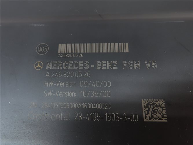 Thumbnail 4: 2016 MERCEDES GLA250 (X156) FRONT RIGHT PASSENGER SEAT CONTROL MODULE