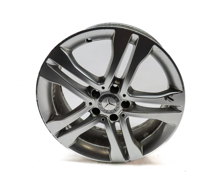 15-17 MERCEDES GLA250 (X156) 18x7 ALUMINUM ALLOY 5-DOUBLE SPOKE WHEEL RIM 