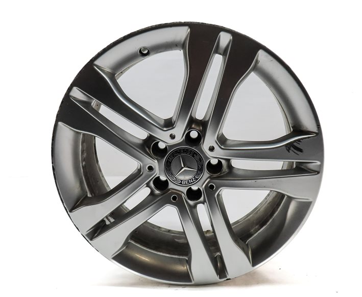 Thumbnail 2: 15-17 MERCEDES GLA250 (X156) 18x7 ALUMINUM ALLOY 5-DOUBLE SPOKE WHEEL RIM 