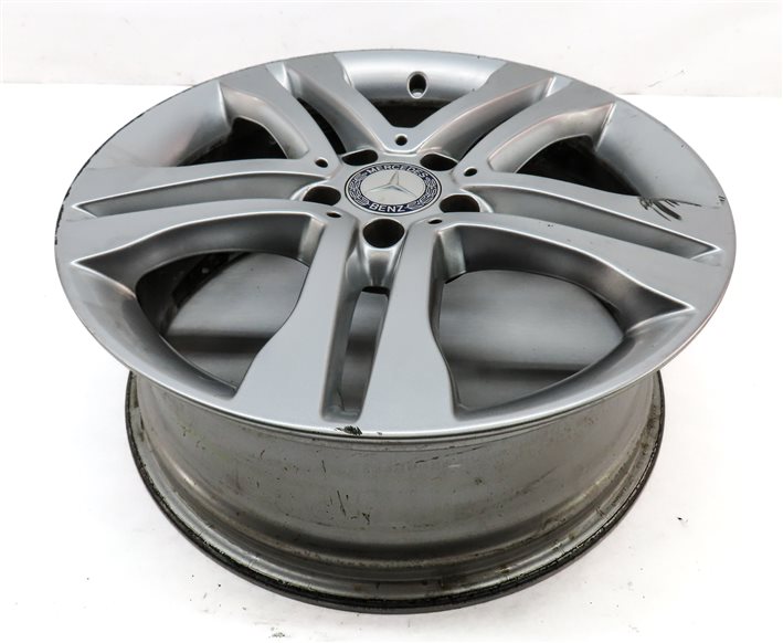 Thumbnail 3: 15-17 MERCEDES GLA250 (X156) 18x7 ALUMINUM ALLOY 5-DOUBLE SPOKE WHEEL RIM 
