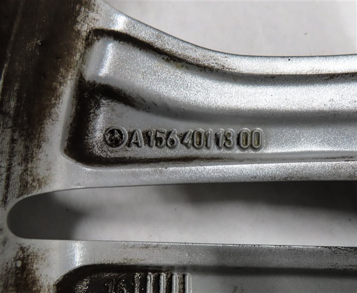 Thumbnail 4: 15-17 MERCEDES GLA250 (X156) 18x7 ALUMINUM ALLOY 5-DOUBLE SPOKE WHEEL RIM 