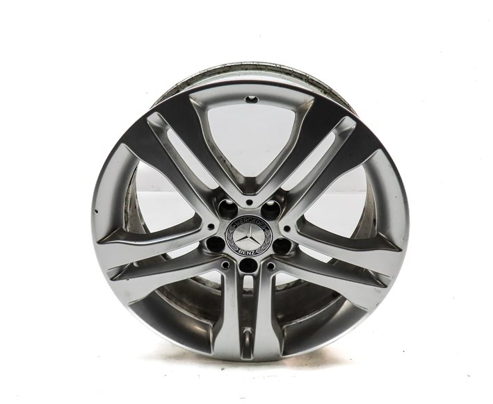 15-17 MERCEDES GLA250 (X156) 18x7 ALUMINUM ALLOY 5-DOUBLE SPOKE WHEEL RIM 
