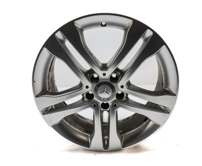 Thumbnail 2: 15-17 MERCEDES GLA250 (X156) 18x7 ALUMINUM ALLOY 5-DOUBLE SPOKE WHEEL RIM 