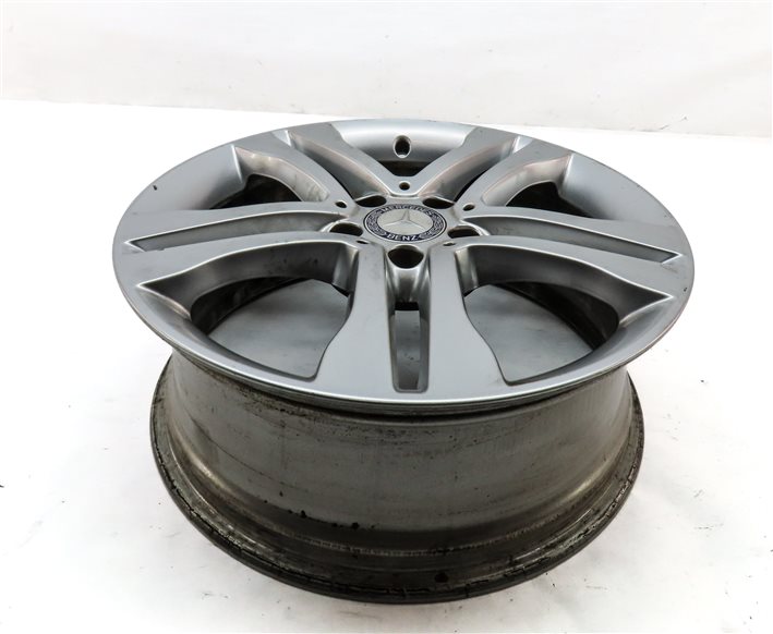 Thumbnail 3: 15-17 MERCEDES GLA250 (X156) 18x7 ALUMINUM ALLOY 5-DOUBLE SPOKE WHEEL RIM 