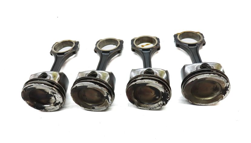 Thumbnail 2: 2014-2020 MERCEDES CLA250 (C117) 2.0L M270 TURBO ENGINE PISTON w/ ROD SET-4