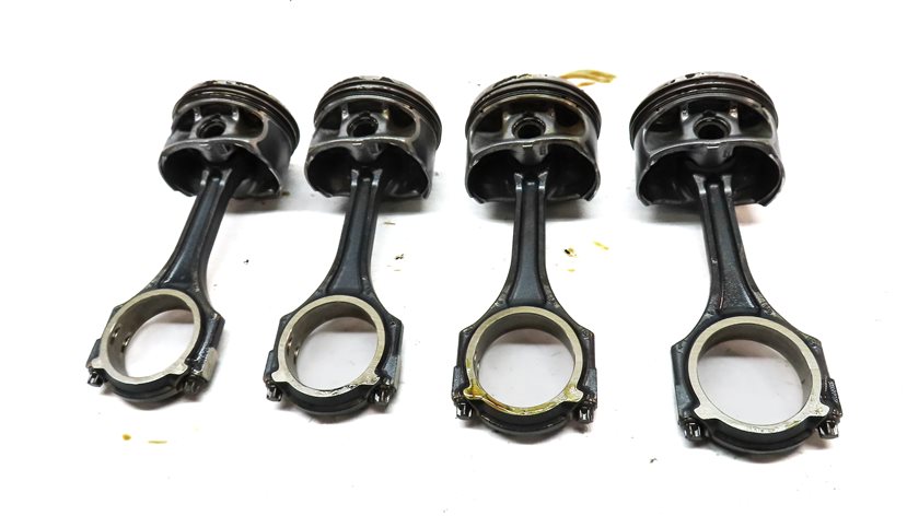Thumbnail 4: 2014-2020 MERCEDES CLA250 (C117) 2.0L M270 TURBO ENGINE PISTON w/ ROD SET-4