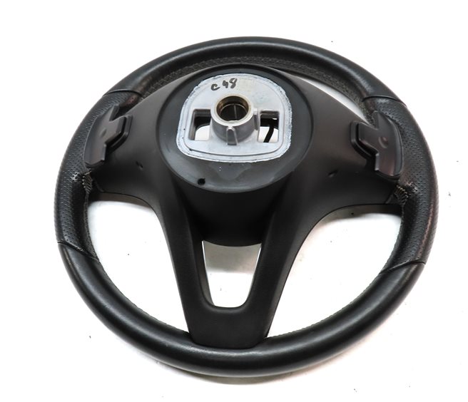 Thumbnail 5: 15-20 MERCEDES B GLA CLASS (W242 X156) 3-SPOKE STEERING WHEEL w/ SHIFT PADDLES