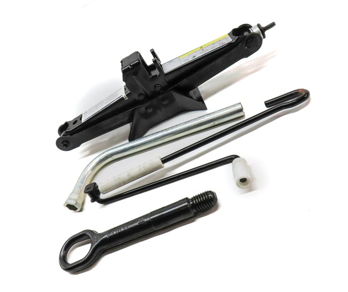 Thumbnail 3: 2015-2018 AUDI Q3 (8U) EMERGENCY SPARE TIRE JACK CAR LIFT JACK TOOL KIT SET/4