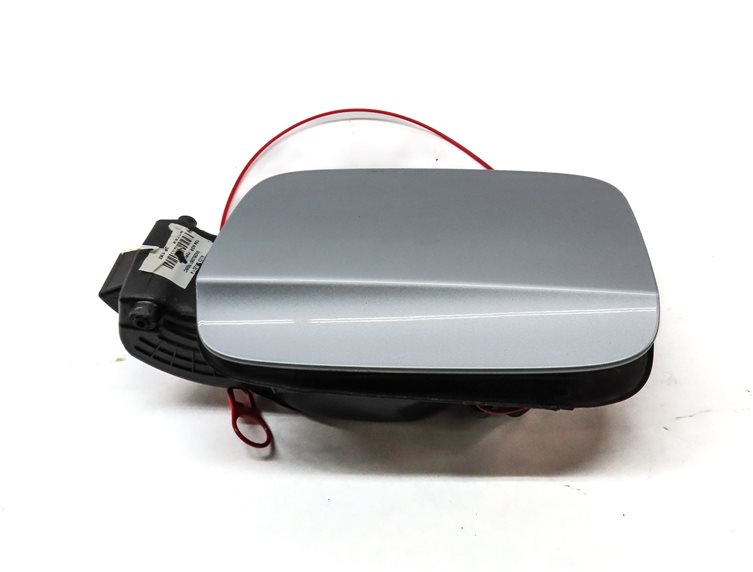 Thumbnail 4: 2015-2018 AUDI Q3 (8U) FUEL TANK DOOR LID TRIM w/ HOUSING & CAP (SILVER)