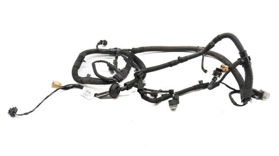 Thumbnail 2: 2018 AUDI Q3 (8U) REAR PARK ASSIST PDC SENSOR SET/4 w/ HARNESS (SILVER)