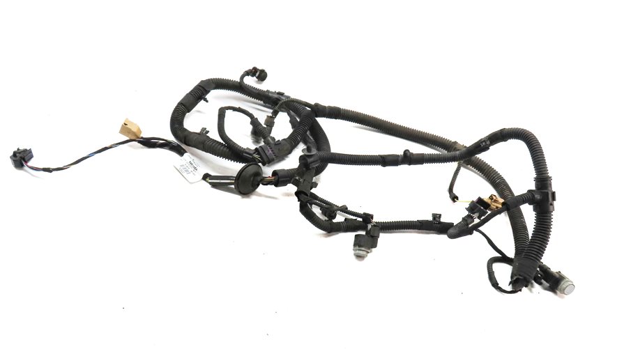 Thumbnail 3: 2018 AUDI Q3 (8U) REAR PARK ASSIST PDC SENSOR SET/4 w/ HARNESS (SILVER)