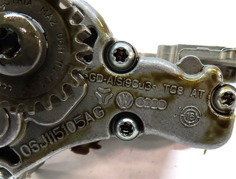 Thumbnail 9: 2018 AUDI Q3 (8U) 2.0L TURBO (CCTA) ENGINE MOTOR OIL FLUID PUMP