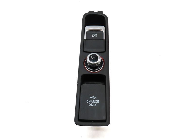 Thumbnail 2: 2018 AUDI Q3 (8U) ELECTRONIC EMERGENCY PARK PARKING BRAKE 12V OUTLET PANEL