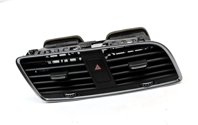 Thumbnail 2: 2018 AUDI Q3 (8U) FRONT CENTER DASH HEAT AIR AC HVAC DUAL VENT (BLACK)