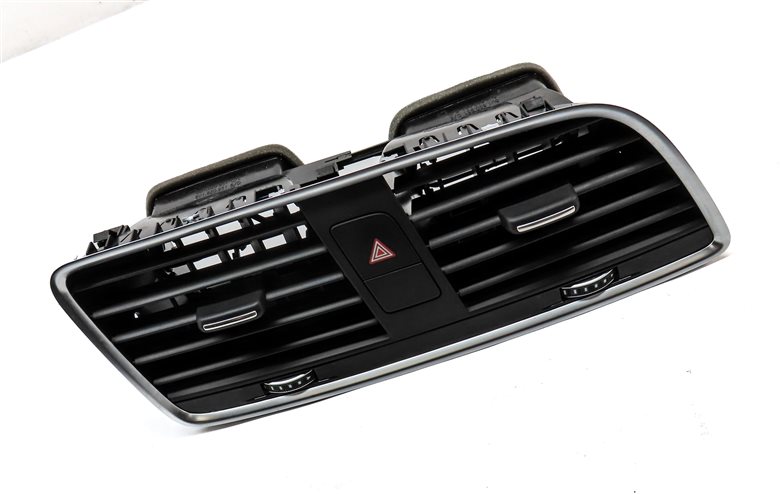 Thumbnail 3: 2018 AUDI Q3 (8U) FRONT CENTER DASH HEAT AIR AC HVAC DUAL VENT (BLACK)