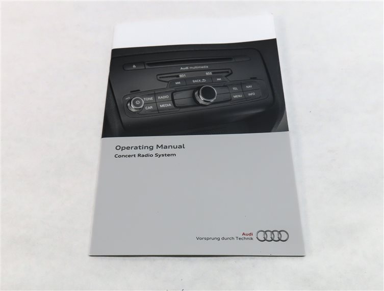 Thumbnail 8: 2018 AUDI Q3 (8U) 2.0L TURBO (CCTA) ENGINE OWNER'S MANUAL BOOKLET SET/8 w/CASE