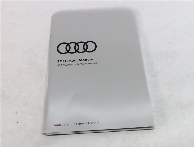 Thumbnail 9: 2018 AUDI Q3 (8U) 2.0L TURBO (CCTA) ENGINE OWNER'S MANUAL BOOKLET SET/8 w/CASE