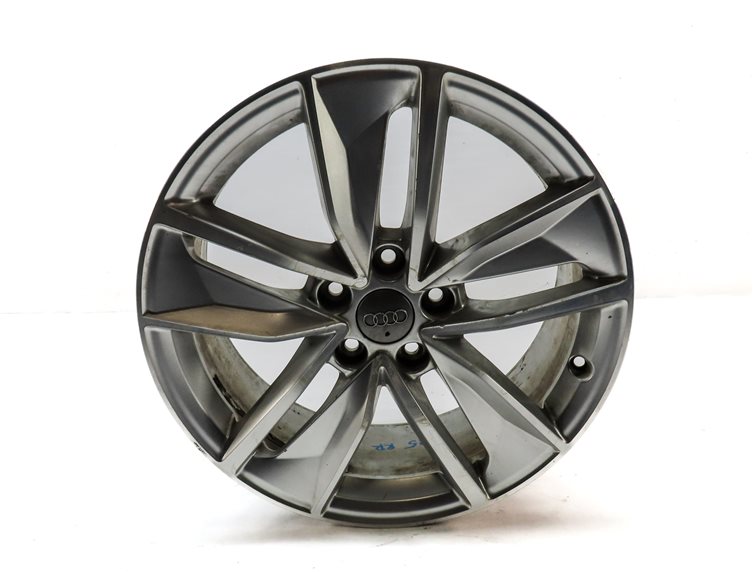 Thumbnail 2: 2017-2018 AUDI Q3 (8U) 18x7 ALUMINUM ALLOY 5-FAN SPOKE WHEEL RIM 