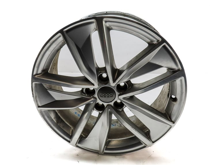 Thumbnail 1: 2017-2018 AUDI Q3 (8U) 18x7 ALUMINUM ALLOY 5-FAN SPOKE WHEEL RIM 