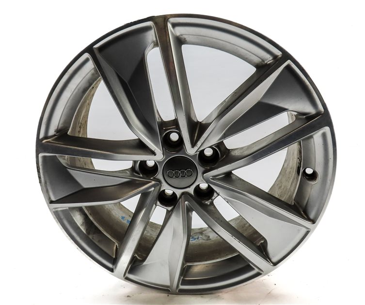 Thumbnail 2: 2017-2018 AUDI Q3 (8U) 18x7 ALUMINUM ALLOY 5-FAN SPOKE WHEEL RIM 