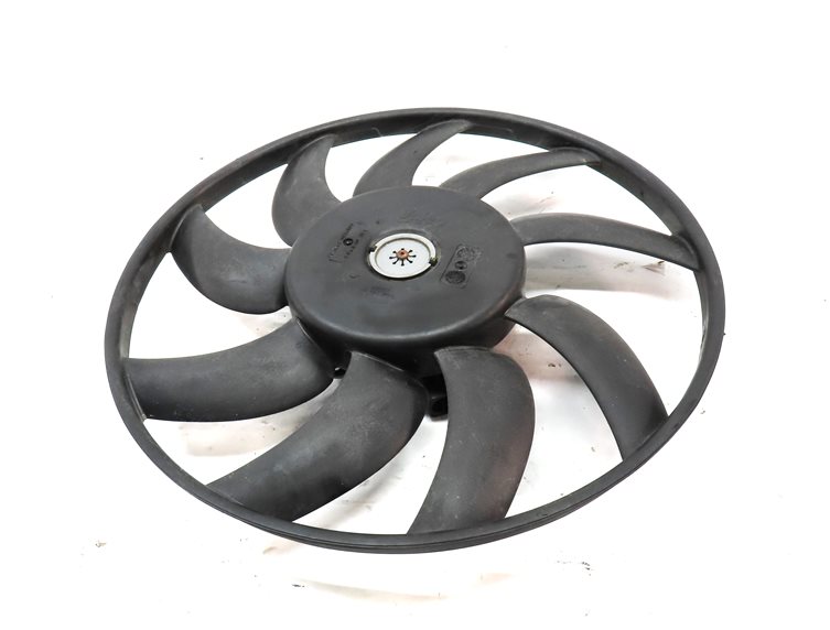 Thumbnail 2: 16-18 AUDI A6 Q3 (C7 8U) 2.0L TURBO ENGINE RADIATOR COOLING FAN MOTOR & BLADE