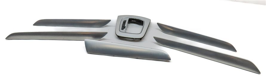 18 AUDI Q3 8U INTERIOR FRONT/REAR DOOR DASH CONSOLE SHIFTER TRIM SET(ALUMINUM)