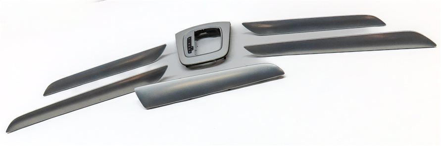 Thumbnail 3: 18 AUDI Q3 8U INTERIOR FRONT/REAR DOOR DASH CONSOLE SHIFTER TRIM SET(ALUMINUM)